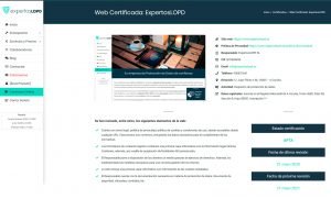 Ejemplo Web Certificada